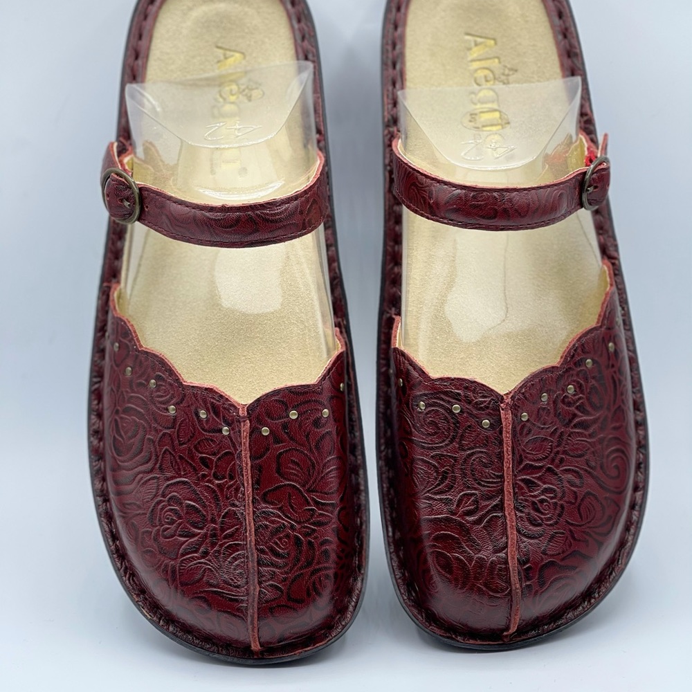 Alegria Tuscany Leather Slip-ons NEW Sz11w
